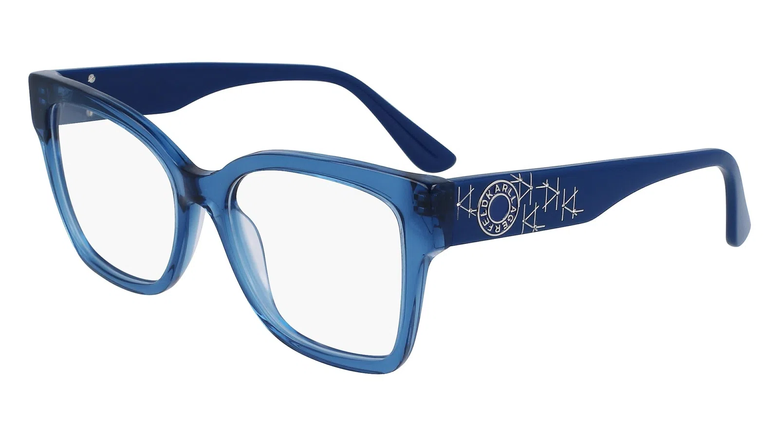 KARL LAGERFELD KL6111R Eyeglasses - Black - view 3